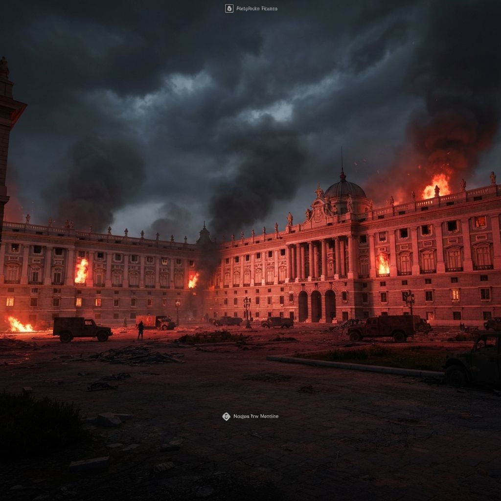 Palacio Real de noche